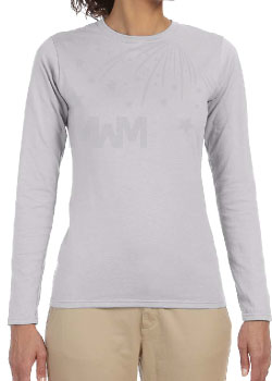 Ladies Cut Long Sleeve T-Shirt Married With Mickey