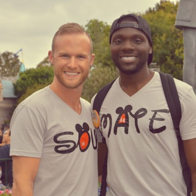 LGBT Gay Cute Shirts Soul Mate With Custom Date Kissing Mickeys