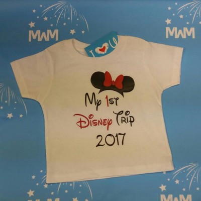 My 1st First Disney Trip 2022 Girl's Design Toddler Sizes Married With Mickey