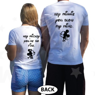 Mr Mrs Soul Mate Hey Mickey You're So Fine Minnie You Blow My Mind Cool T-Shirts, Tank Tps, Hoodies and more