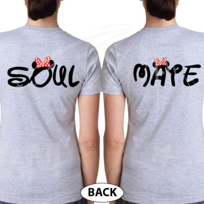 LGBT Lesbian Soul Mate Matching Couple Apparel