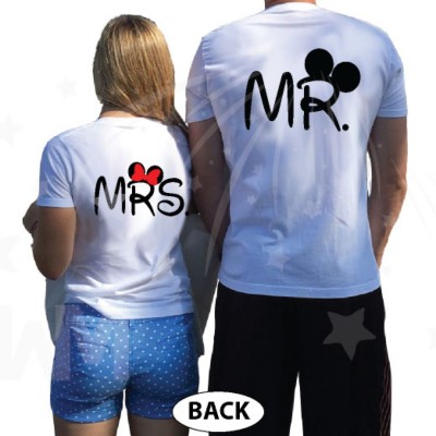 Mr Mrs Mickey Minnie Mouse Big Ears Wedding Date And Name