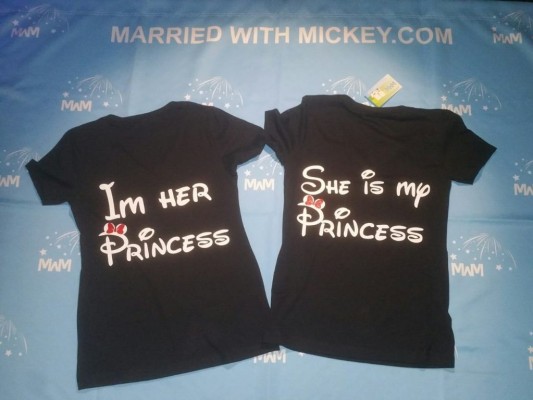 LGBT Lesbian I'm Her Princess She's My Princess matching apparel