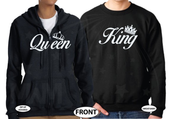 King and Queen With Crowns