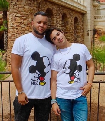 Disney inspired Mickey Mouse matching apparel for LGBT Gay His bi homesexual I'm His Prince and He's My Prince