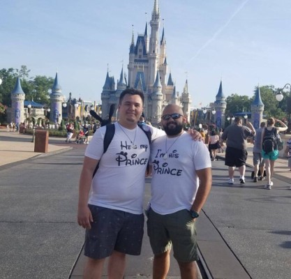 LGBT Gay I'm His Prince He's My Prince Mickey Mustache With Custom Names Matching Shirts