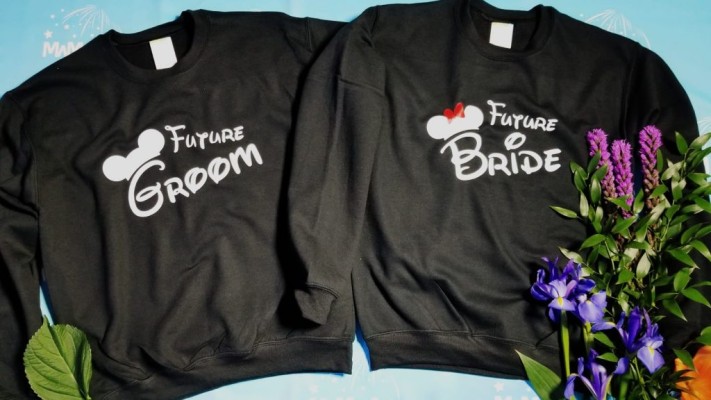 Future bride tshirt and future groom t shirt cute matching tshirts  Mrs Shirt engagement custom new wife gift for her I said yes fiance tee