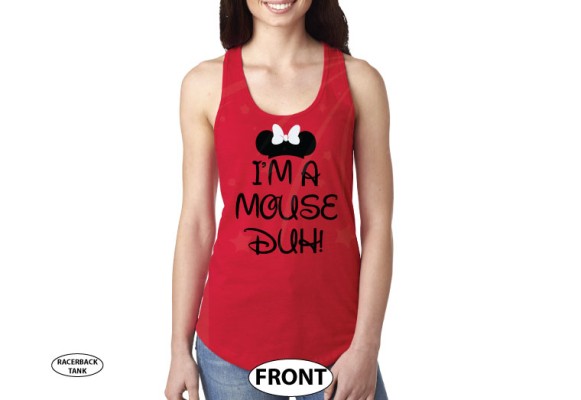 I'm a Mouse, Duh, Minnie Mouse Head and Bow