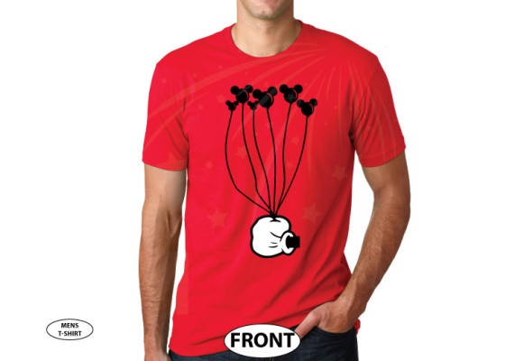 Coolest Disney Shirt, Mickey Mouse Hand holding balloons