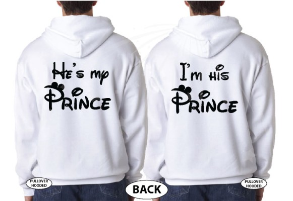 LGBT Gay I'm His Prince He's My Prince Matching Shirts