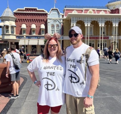 I wanted the D I gave her the D She wants the D I got the D Disney inspired funny matching cool couple shirts apparel married with mickey