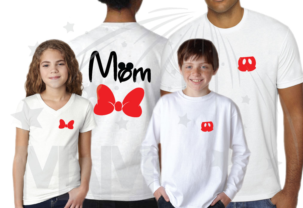 Family Matching Shirt Disney Family Vacation Shirt Parents And Kids Matching Shirts Mama Mini Daddy Matching shirt Minnie Mouse Head