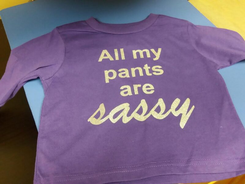 All My Pants Are Sassy Glitter Graphics Kids Funny married with mickey mwm