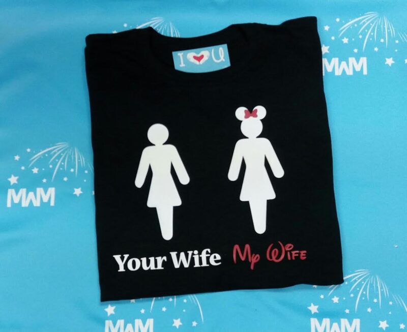 Your Wife My Wife Funny Guy Hubby Shirt married with mickey