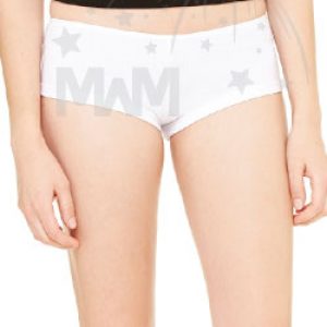 married with mickey white ladies shorts