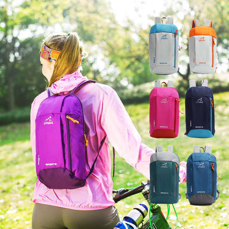 7 Color 12L Outdoor Sports Small Light Waterproof Backpack Hiking Camping Climbing Cycling Bag ...