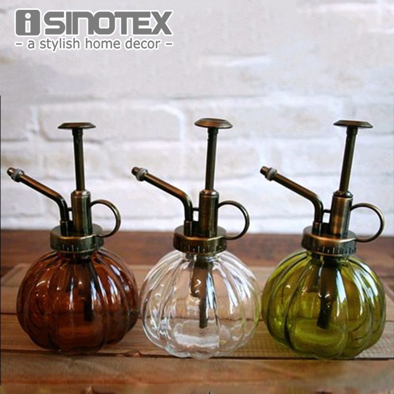 Vintage Glass Watering Cans Zakka Gardening Water Can Garden