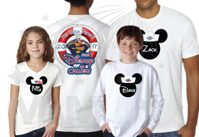 Disney Family Cruise Matching Shirts Mickey Minnie Mouse Heads, Our Disney Cruise, Disney Fantasy married with mickey white tshirt