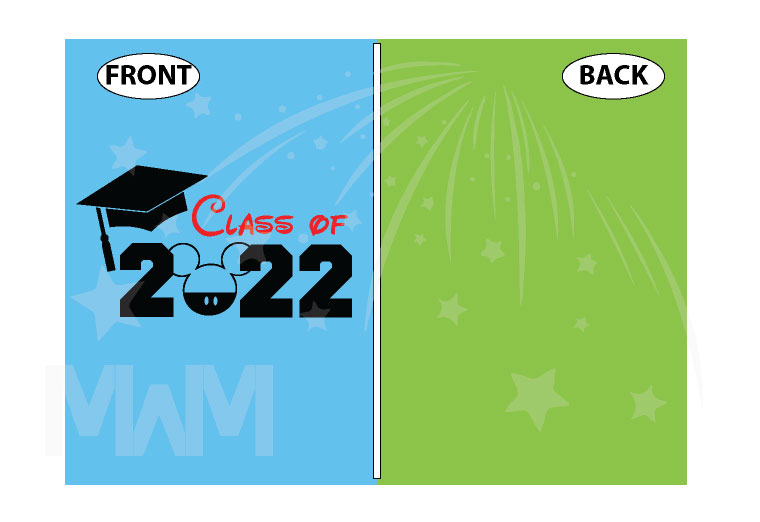 Graduation class 2022 Disney shirt, Mickey Mouse head, married with mickey